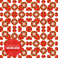 Vector colorful seamless geometric pattern Modern stylish abstract texture N79