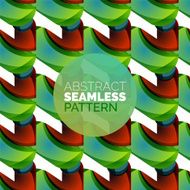 Vector colorful seamless geometric pattern Modern stylish abstract texture N85