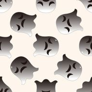 ghost cartoon sticker icon N5