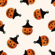 Halloween pumpkin cartoon sticker icon N2