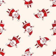 santa claus cartoon sticker icon N5