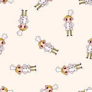chef cartoon sticker icon N13