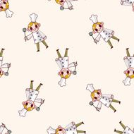 chef cartoon sticker icon N14