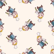 chef cartoon sticker icon N17