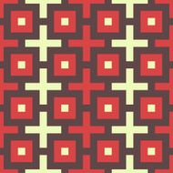 Seamless geometric background Mosaic N16