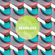 Vector colorful seamless geometric pattern Modern stylish abstract texture N92