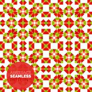 Vector colorful seamless geometric pattern Modern stylish abstract texture N102