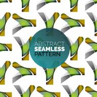 Vector colorful seamless geometric pattern Modern stylish abstract texture N108
