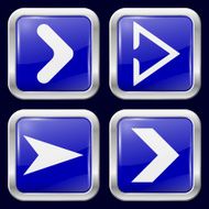 Arrow Metal Icons
