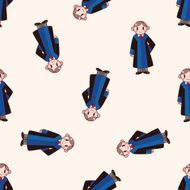 judge cartoon sticker icon