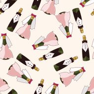 champagne cartoon sticker icon