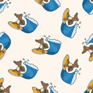 animal summer cartoon sticker icon N2