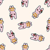 animal summer cartoon sticker icon N4