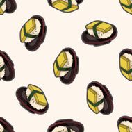Japanese food sushi cartoon sticker icon N2