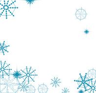 Snowflake background Vectors