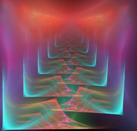 Abstract fractal background N102