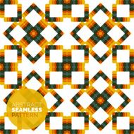 Vector colorful seamless geometric pattern Modern stylish abstract texture N125