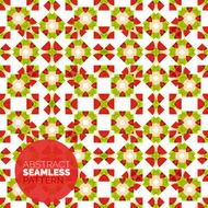 Vector colorful seamless geometric pattern Modern stylish abstract texture N138