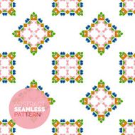 Vector colorful seamless geometric pattern Modern stylish abstract texture N144