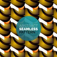 Vector colorful seamless geometric pattern Modern stylish abstract texture N146