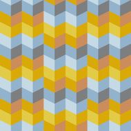 abstract retro geometric pattern N14