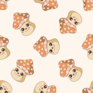 animal cartoon seamless pattern background N8