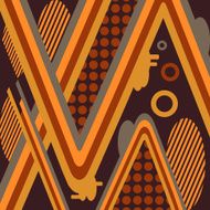 abstract modern pattern for skateboard N4