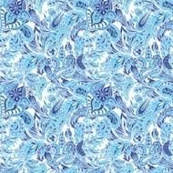 Blue Vector Creative Pattern