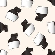 camera flash cartoon seamless pattern background N2