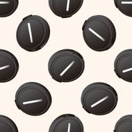 camera theme lens cartoon seamless pattern background N4