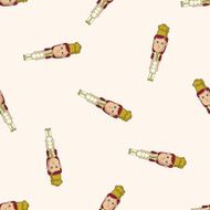 chef cartoon seamless pattern background N21