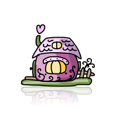 House icon sketch for your design