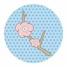 flower theme elements vector eps N149