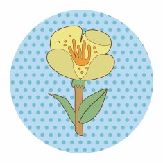flower theme elements vector eps N153