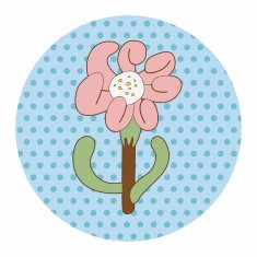 flower theme elements vector eps N154