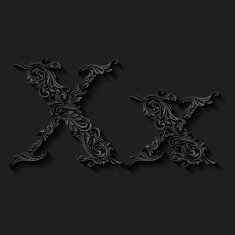 Decorated letter x N3