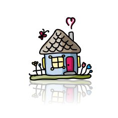 House icon sketch for your design N12