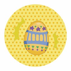 easter painting egg theme elements vector eps N94