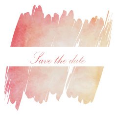 Save the date pink rose yellow light color wedding background Vi