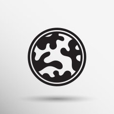 camouflage fabric pattern shape badges stickers labels icon N5