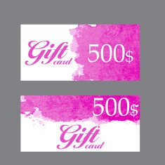 Business Card Templates with Abstract Background N2