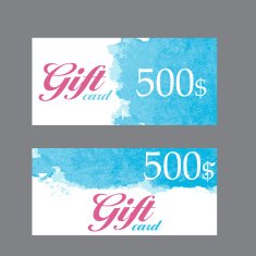 Business Card Templates with Abstract Background N3