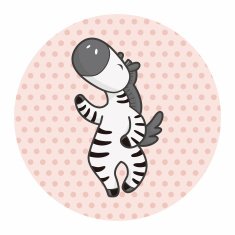 animal zebra cartoon theme elements N7