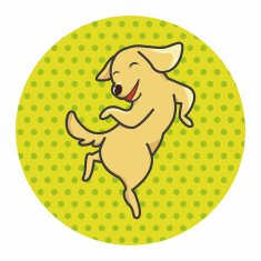 animal dog cartoon theme elements N33