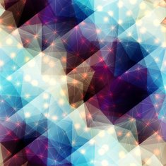 Abstract diagonal geometric pattern N28