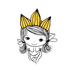 Girls princess with crown on head for your design N5