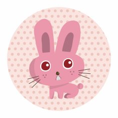 animal rabbit cartoon theme elements N34