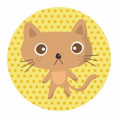 animal cat cartoon theme elements N19