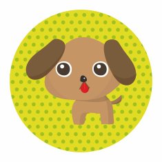 animal dog cartoon theme elements N34