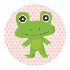 animal frog cartoon theme elements N13